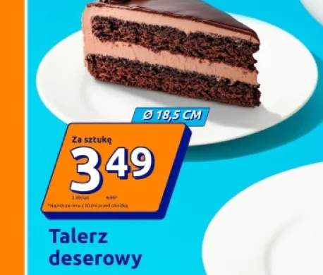 talerz deserowy