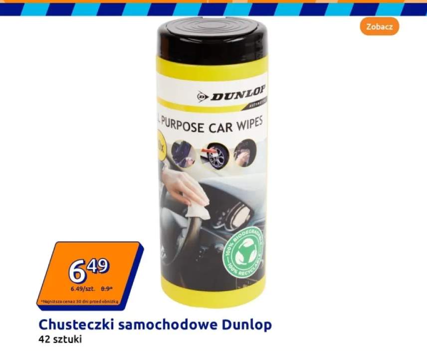 chusteczki samochodowe