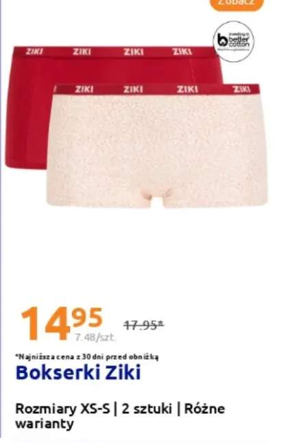 bokserki damskie