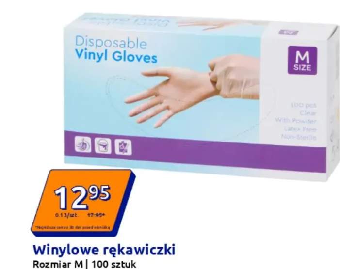 rękawiczki winylowe