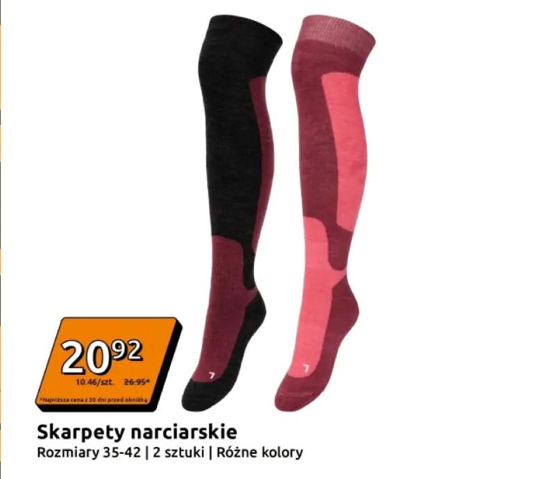 skarpety narciarskie