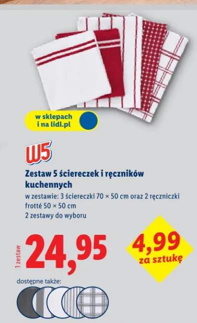 ściereczki do naczyń