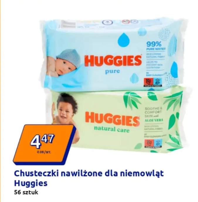 Chusteczki nawilżone dla niemowląt Pure