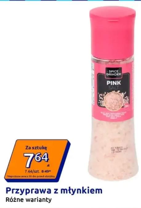 Przyprawa z młynkiem Pink Salt