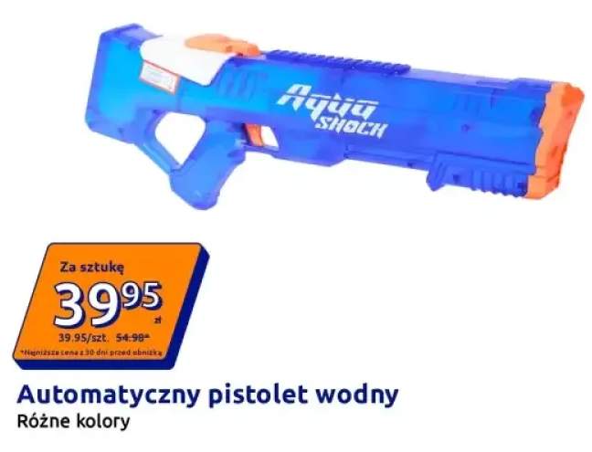 Automatyczny pistolet wodny Aqua Shock