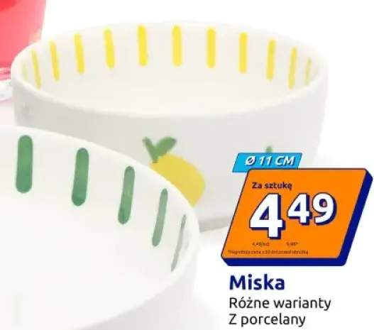 Miska z porcelany Ø 11cm