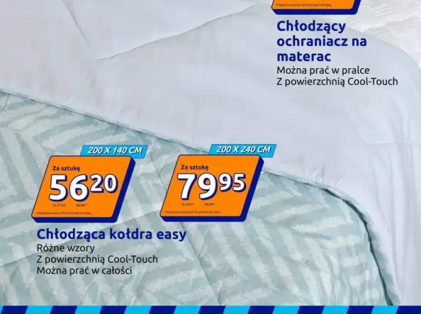 Chłodząca kołdra easy