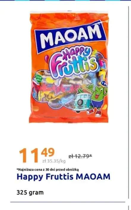Cukierki Happy Fruttis MAOAM