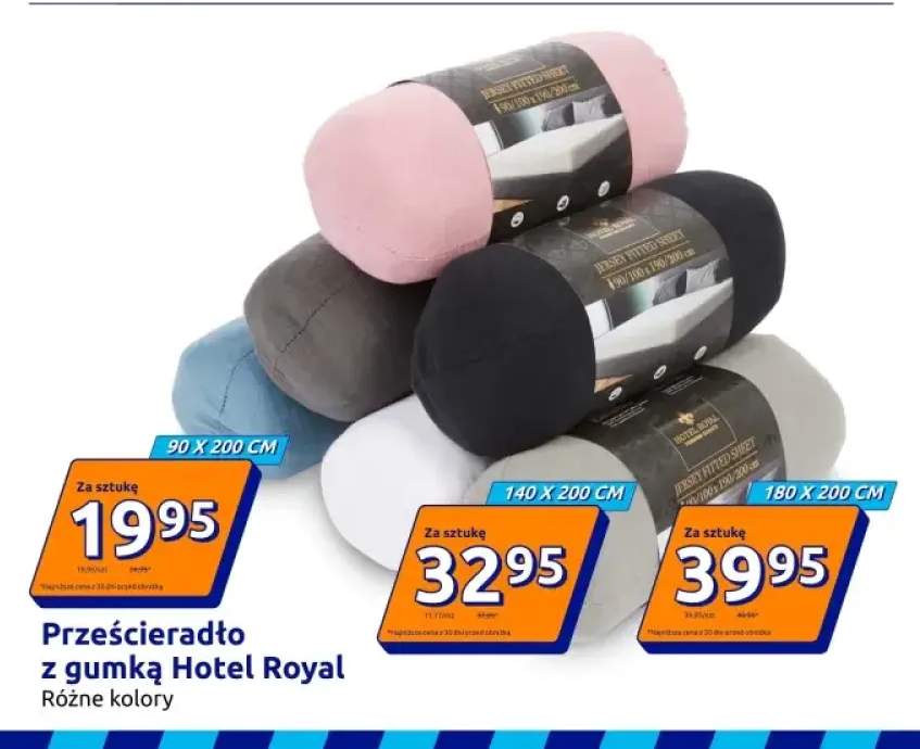 Prześcieradło z gumką Hotel Royal