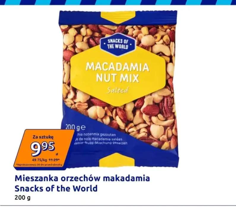 Mieszanka orzechów makadamia Snacks of the World
