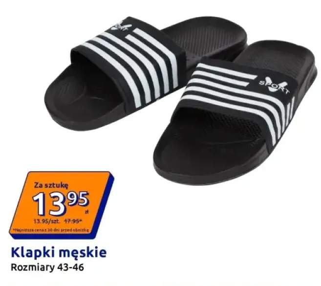Klapki męskie