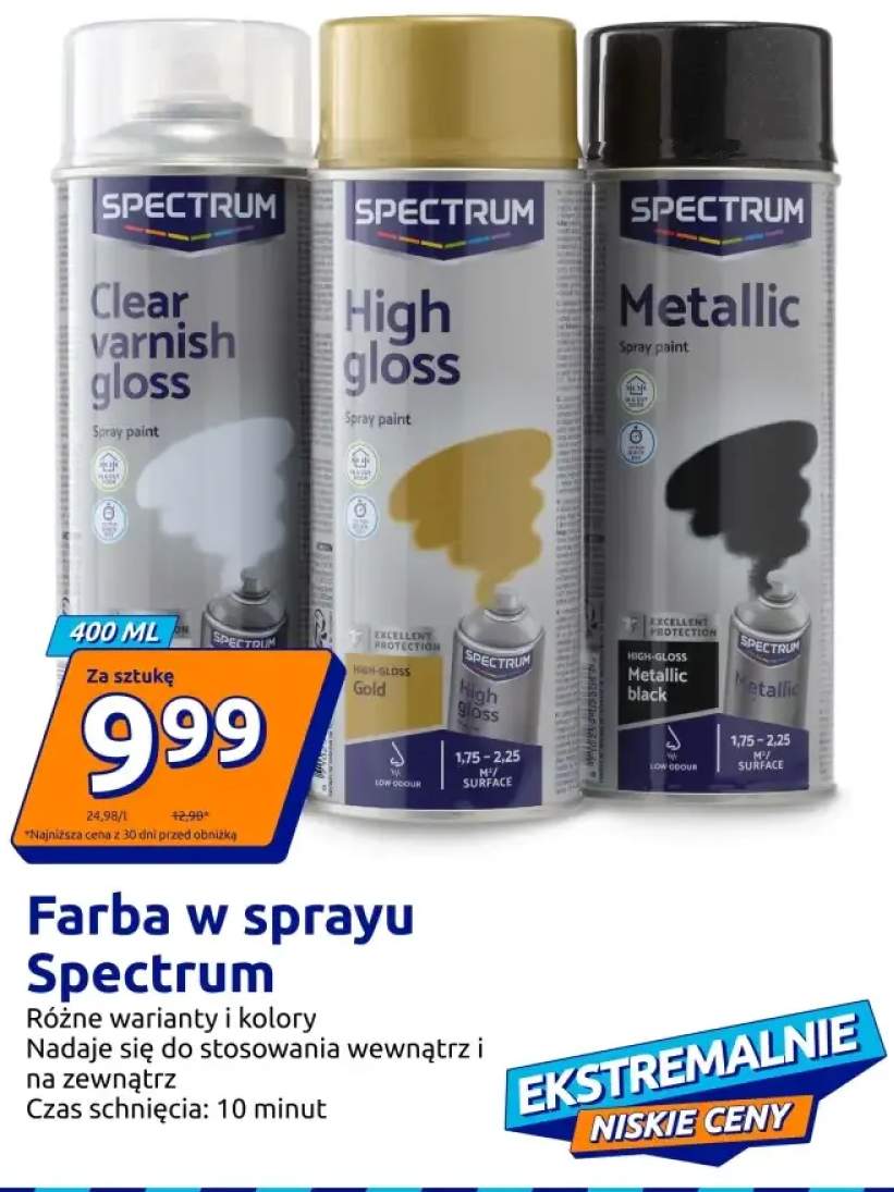 Farba w sprayu Spectrum