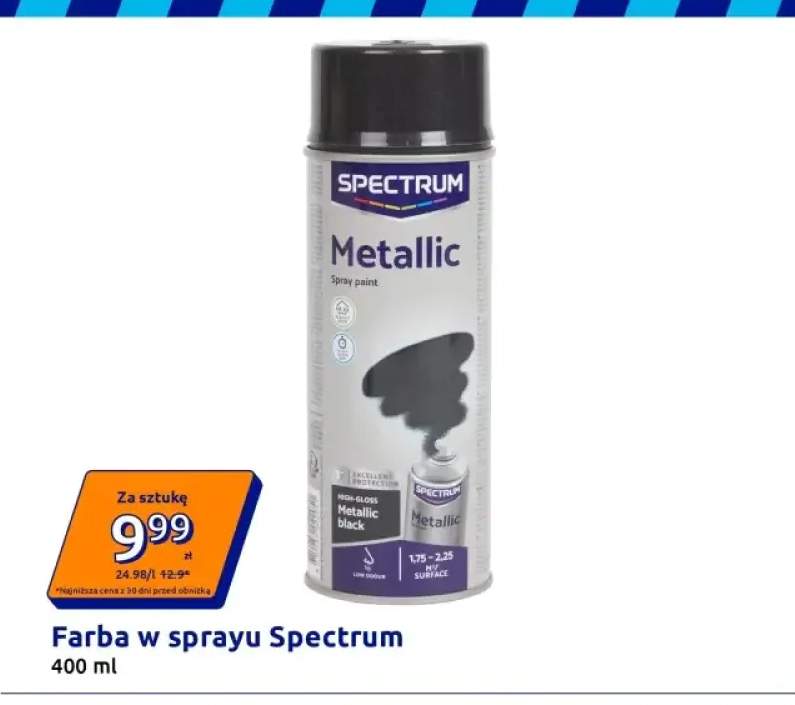 Farba w sprayu Spectrum Metallic