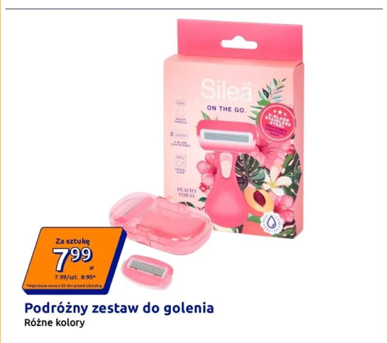 Podróżny zestaw do golenia Sileä