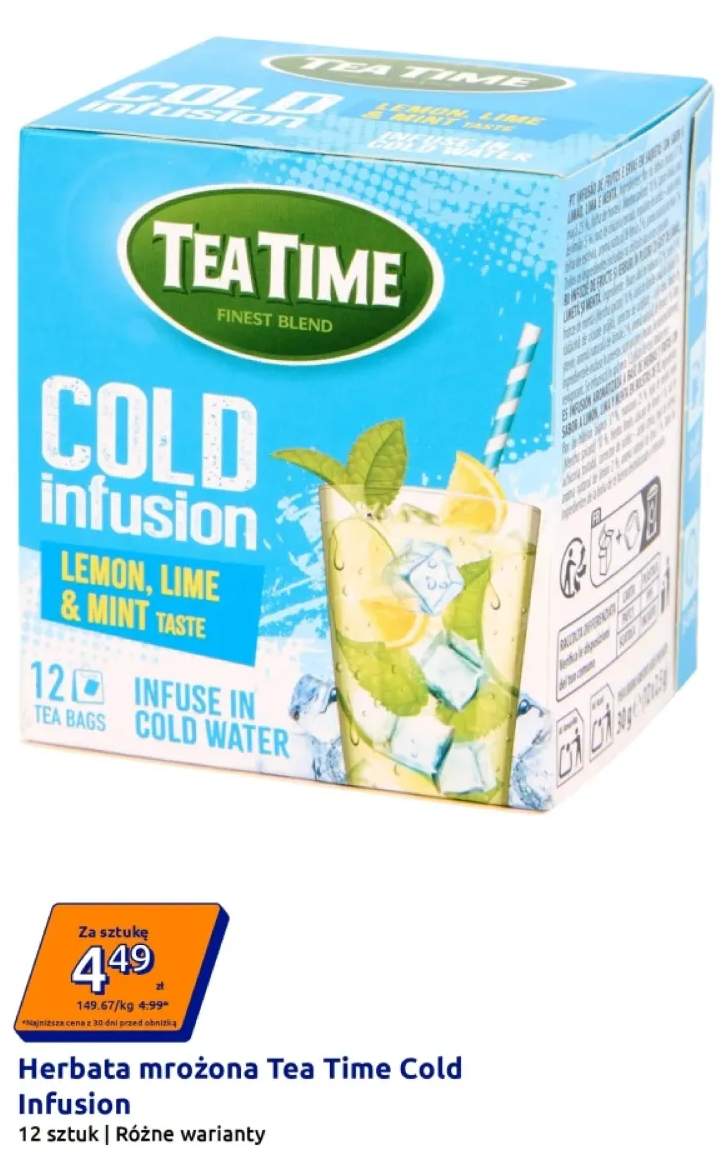 Herbata mrożona Tea Time Cold Infusion