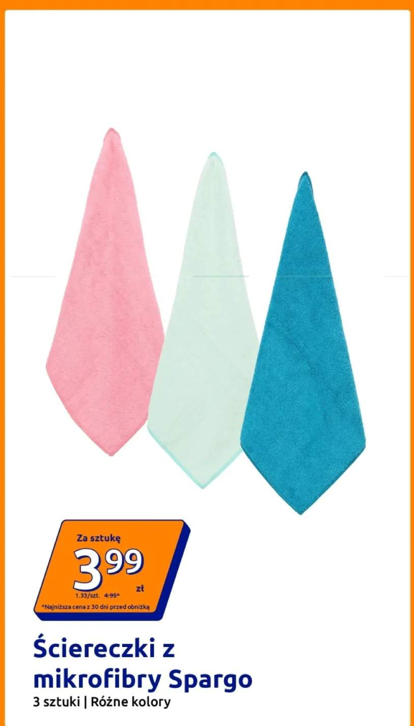 Ściereczki z mikrofibry Spargo 3-pak