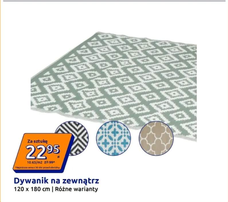 Dywanik na zewnątrz 120x180 cm