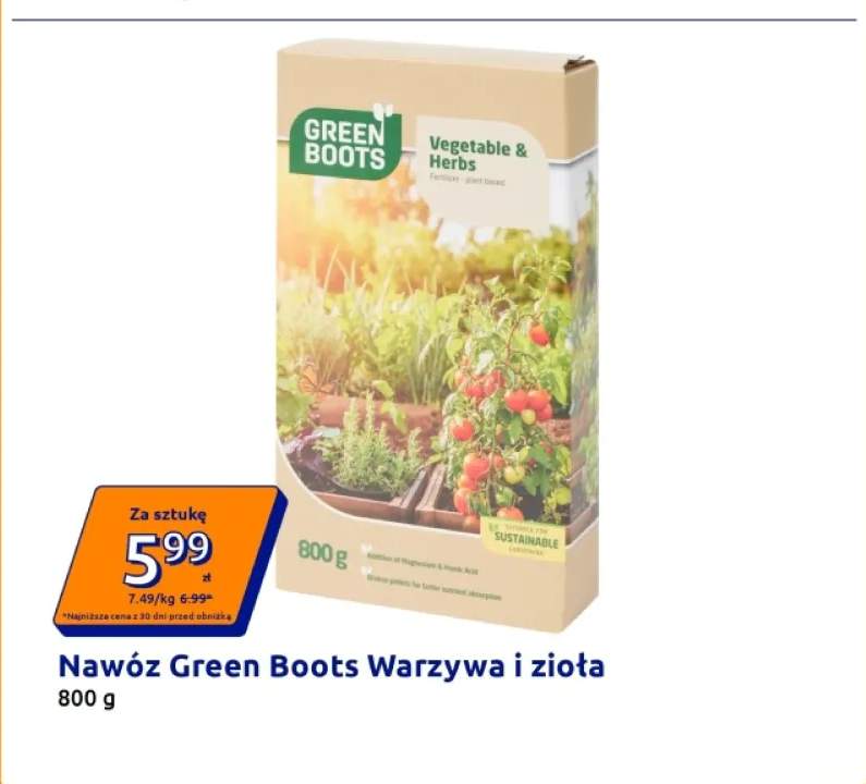 Nawóz Green Boots Warzywa i zioła