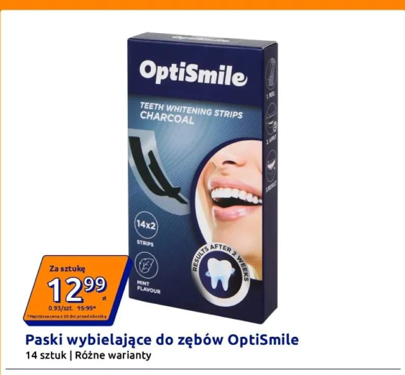Paski wybielające do zębów OptiSmile