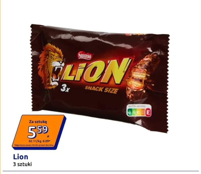 Baton Lion Snack Size 3-pak
