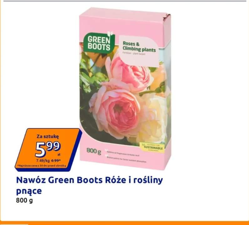 Nawóz Green Boots Róże i rośliny pnące