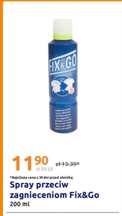 Spray przeciw zagnieceniom Fix&Go