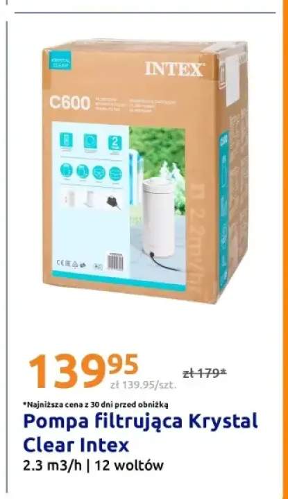 Pompa filtrująca Intex Krystal Clear