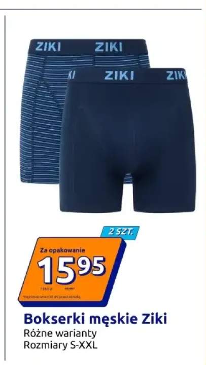 Bokserki męskie Ziki 2-pak