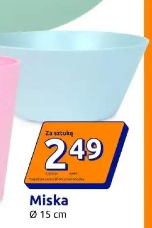 Miska plastikowa Ø 15 cm