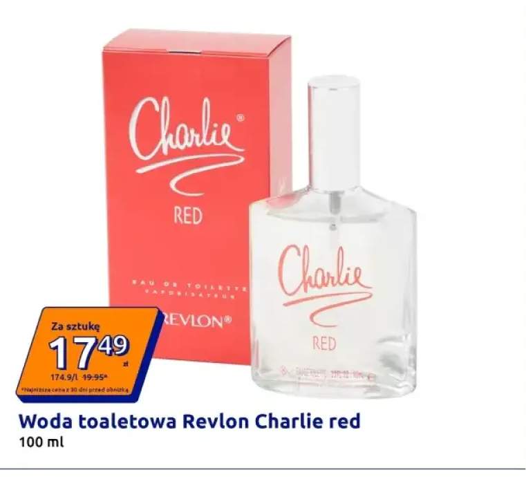 Woda toaletowa Revlon Charlie Red