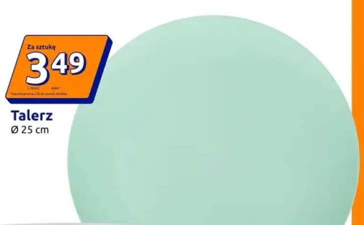 Talerz plastikowy Ø 25 cm
