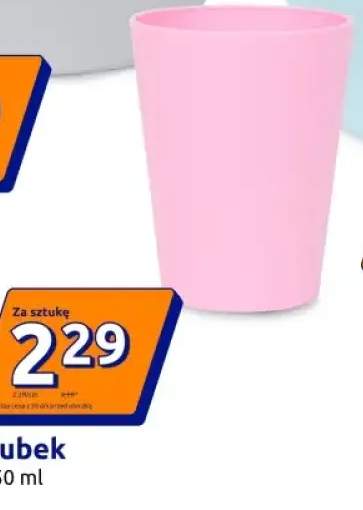 Kubek plastikowy 250 ml