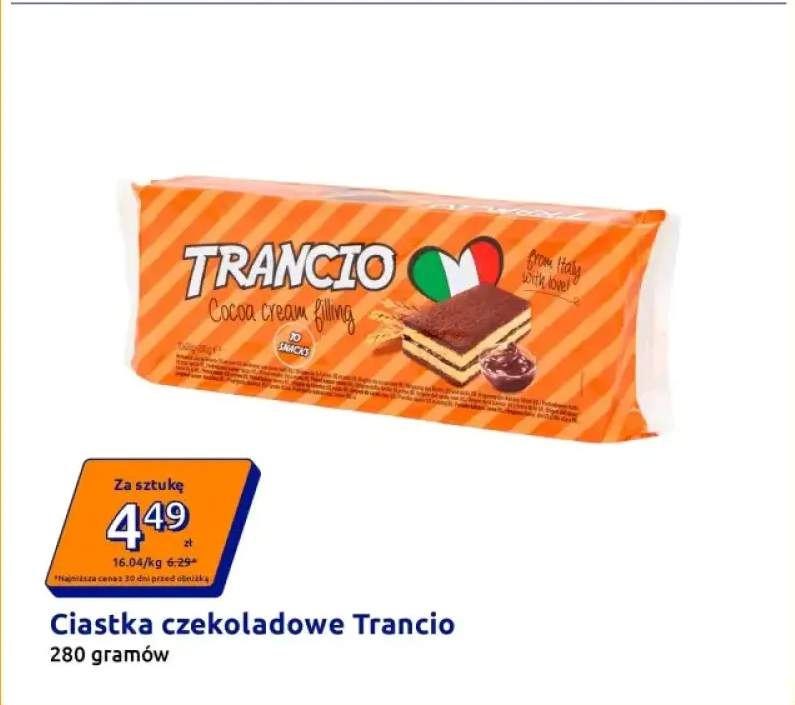 Ciastka czekoladowe Trancio