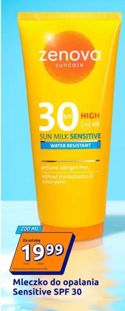 Mleczko do opalania Zenova Sensitive SPF 30
