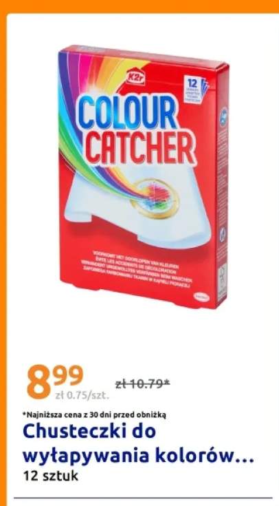 Chusteczki do wyłapywania kolorów K2r Colour Catcher