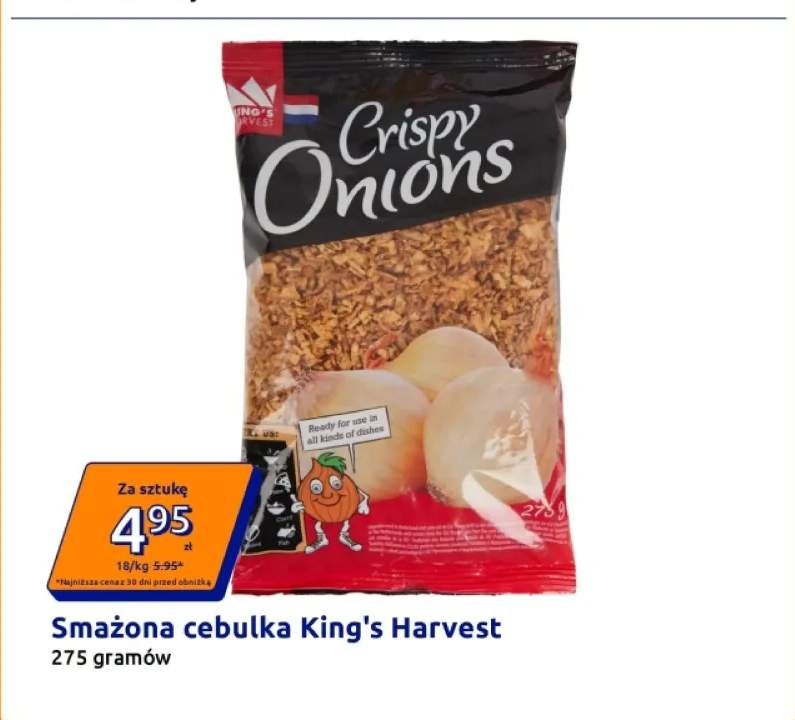 Smażona cebulka King's Harvest