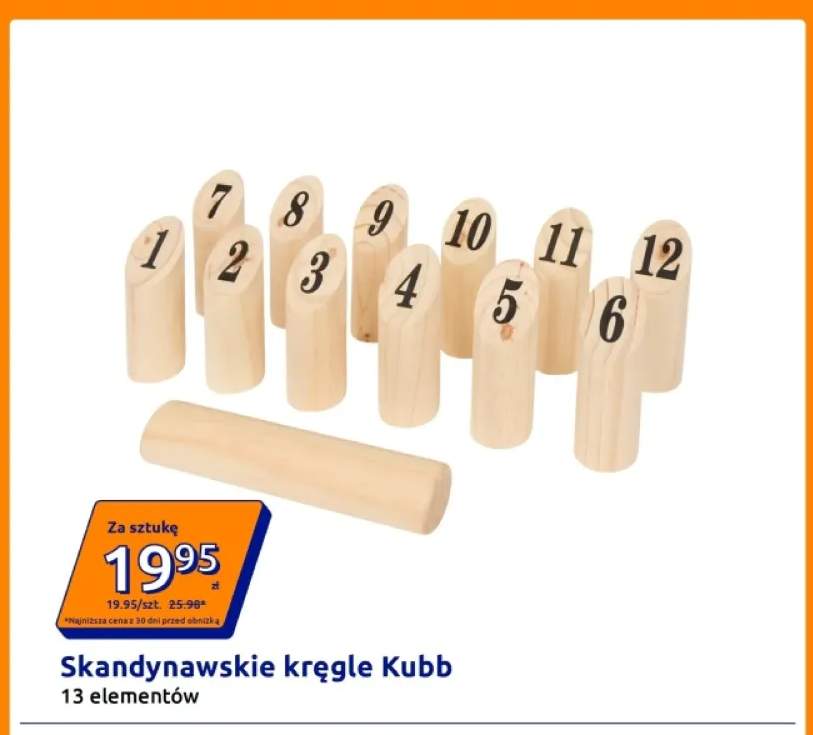 Kręgle skandynawskie Kubb