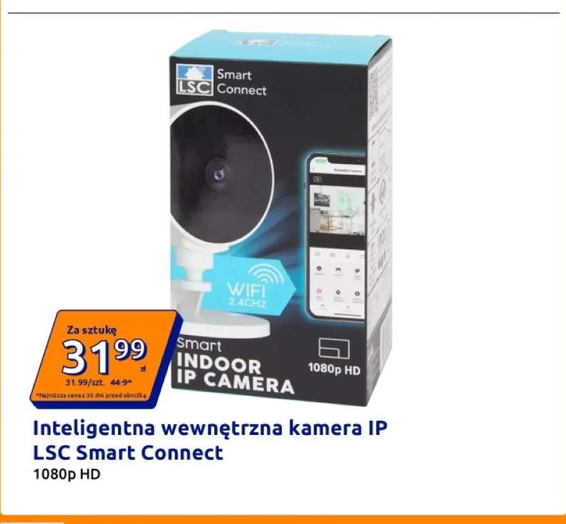 Inteligentna wewnętrzna kamera IP LSC Smart Connect