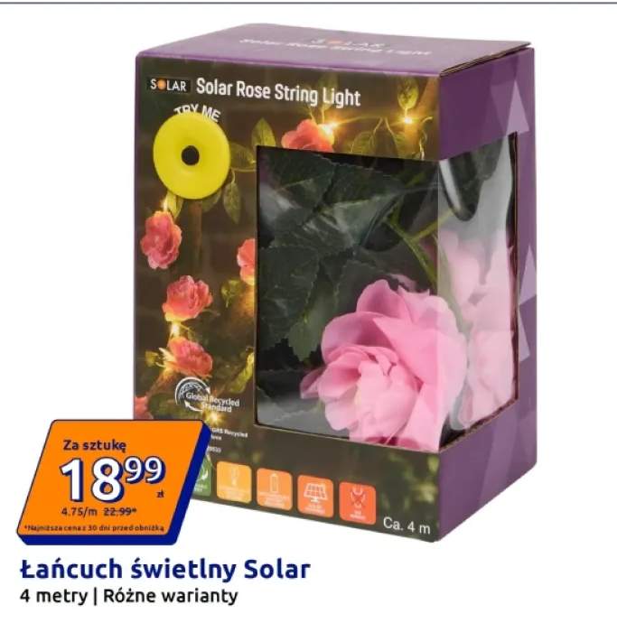 Łańcuch świetlny Solar