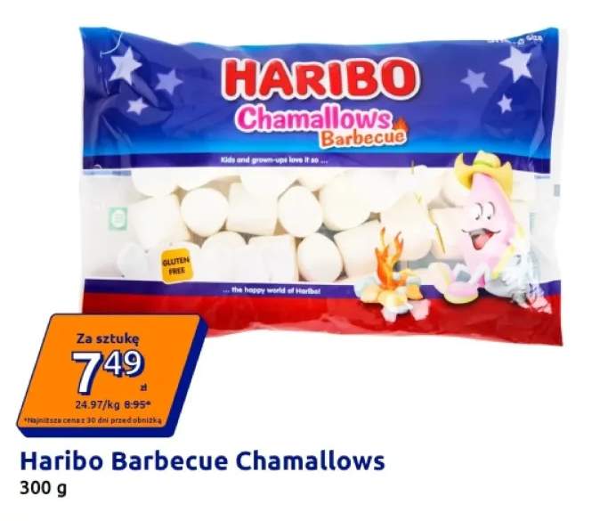 Pianki Haribo Barbecue Chamallows