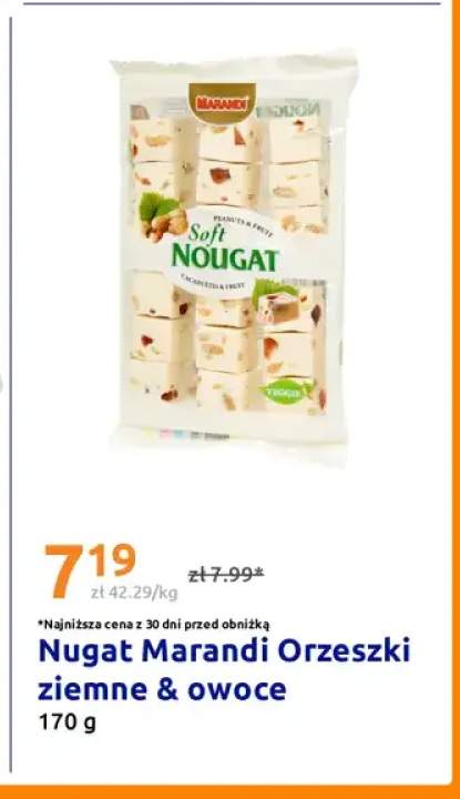 Nugat Marandi Orzeszki ziemne & owoce