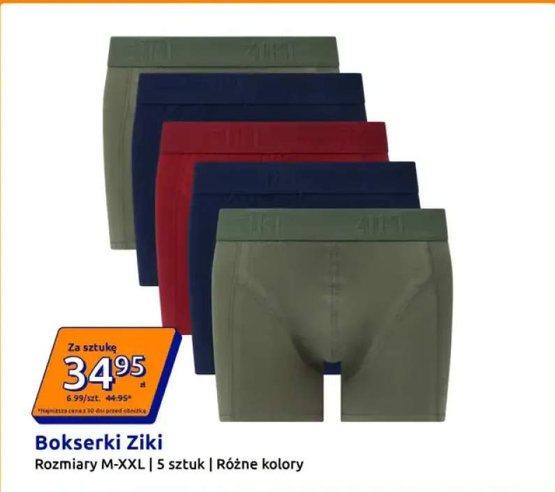 Bokserki męskie Ziki 5-pak