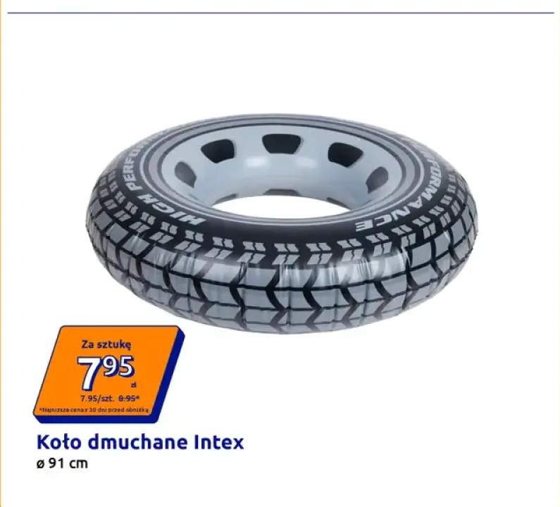 Koło dmuchane Intex ø 91 cm