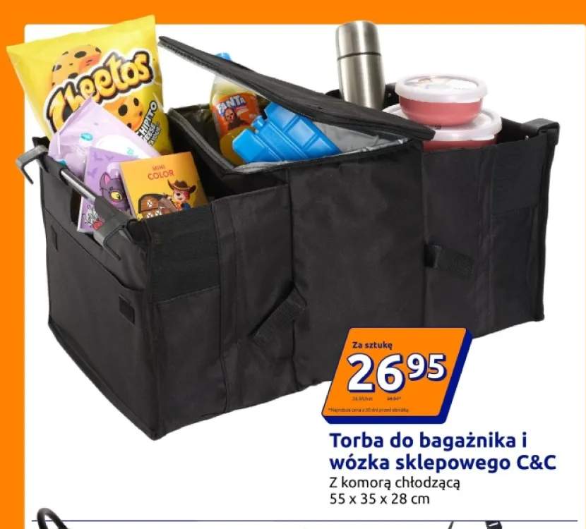 Torba do bagażnika i wózka sklepowego C&C