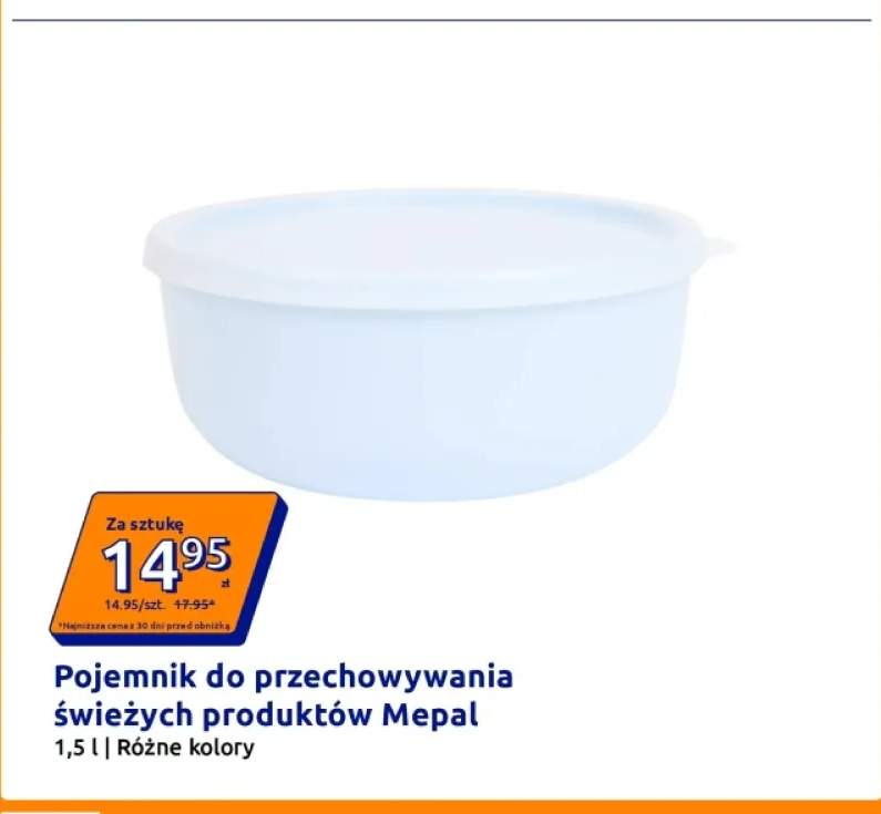 Pojemnik do przechowywania świeżych produktów Mepal 1,5 l