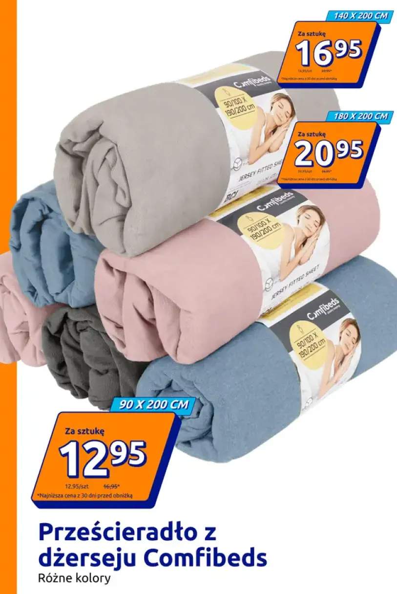 Prześcieradło z dżerseju Comfibeds 90x200 cm