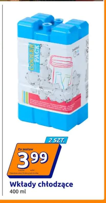 Wkłady chłodzące 2-pak 400 ml