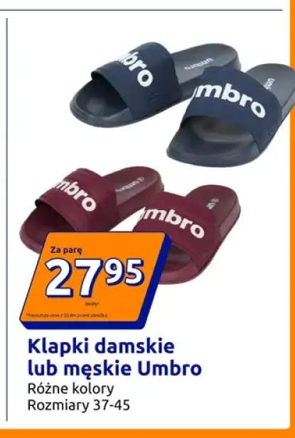 Klapki damskie Umbro +1 wariant