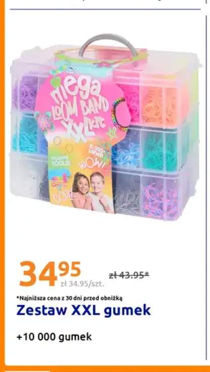 Zestaw XXL gumek Mega Loom Band