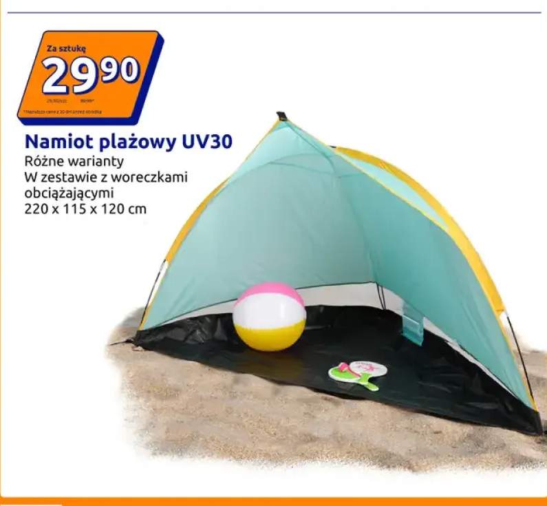 Namiot plażowy UV30